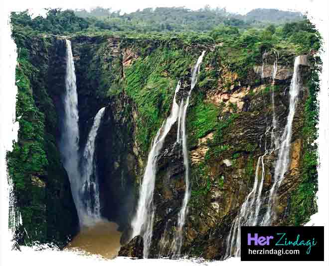romantic waterfalls Jog Falls