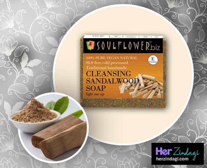 sandlewood beauty products inside