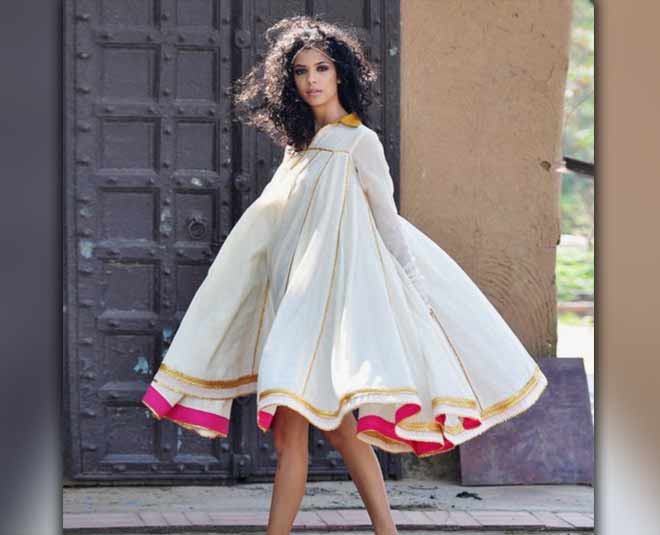 summer kali short kurta