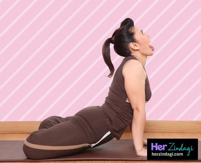 yogasan for glowing skin inside