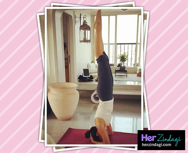 yogasan for glowing skin inside