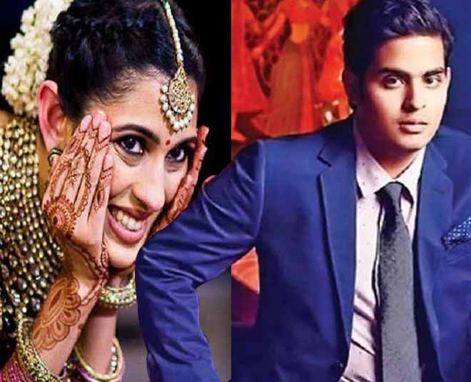 Akash Ambani Shloka Mehta inside