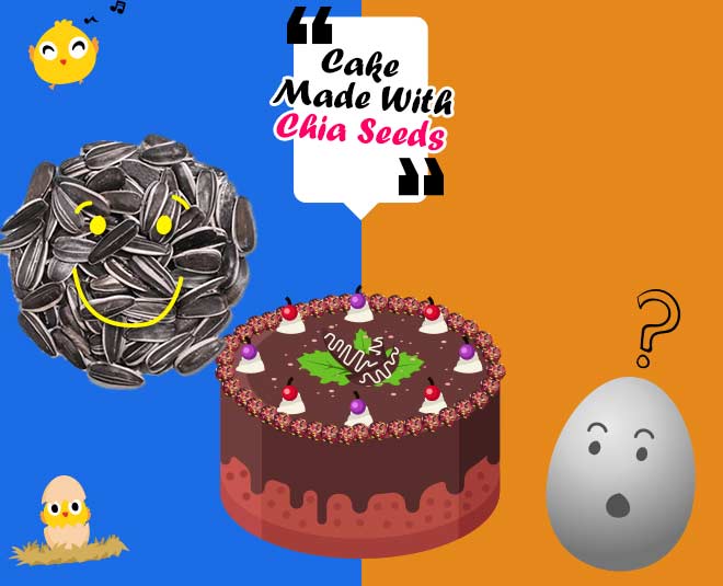 eggless cake chia seeds