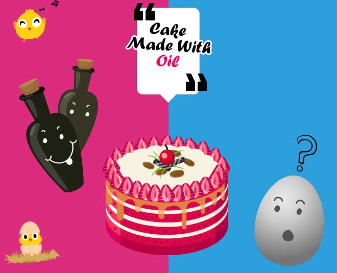 eggless cake oil