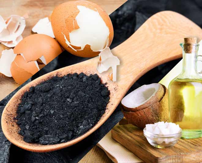 hoamemade toothpase made by activated charcoal in