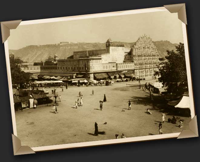 how jaipur city look a like hundred years before ()