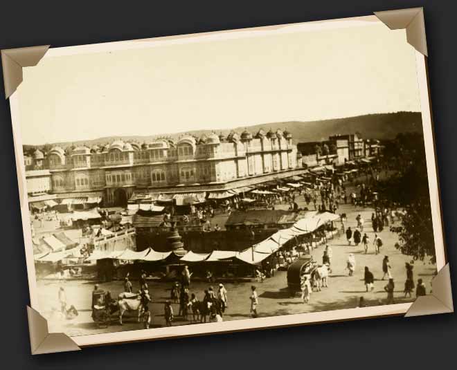 how jaipur city look a like hundred years before ()