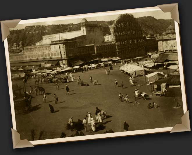 how jaipur city look a like hundred years before ()