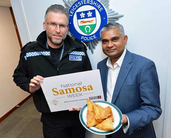 indian smosa is now going to britain for national week ()