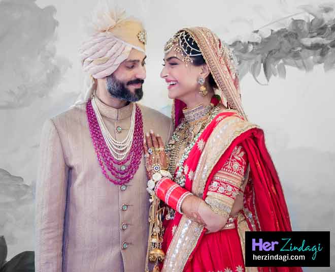 Sonam and anand ahuja inside