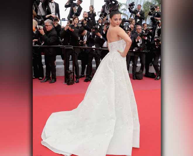 canes film festival day two aish and aradhya in