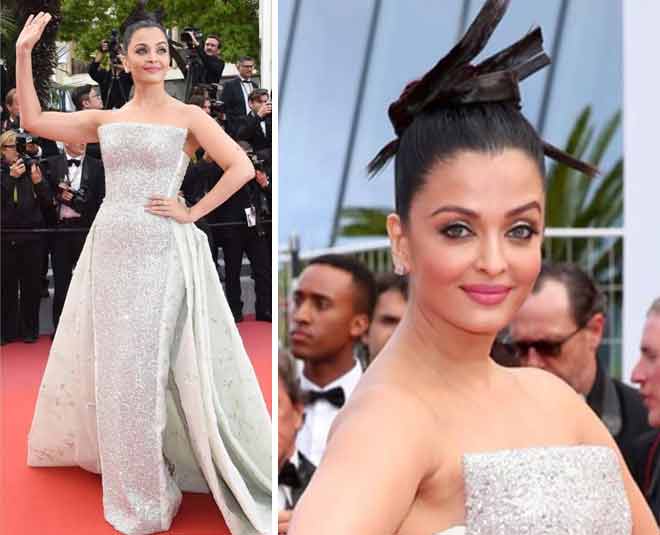 canes film festival day two aish and aradhya in