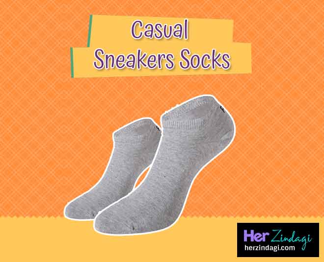 casual sneakers socks