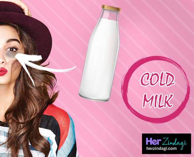 dark circle saggy skin home remedies milk