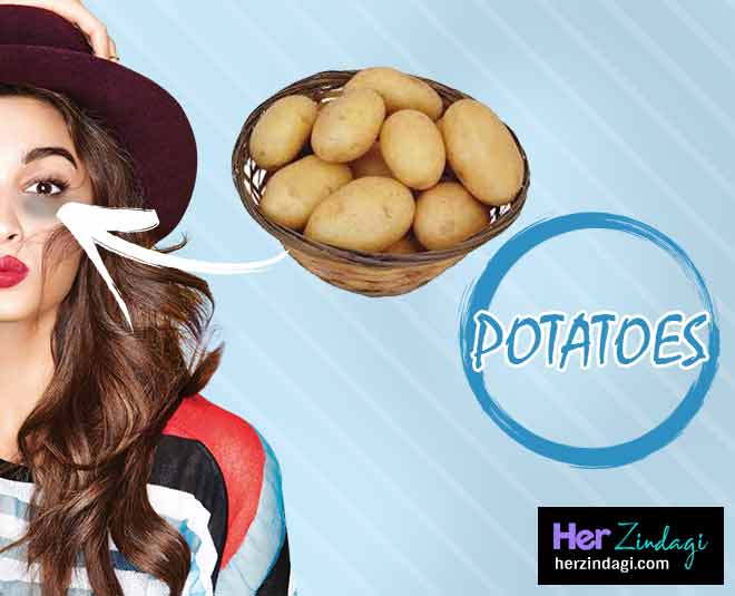 dark circle saggy skin home remedies potato