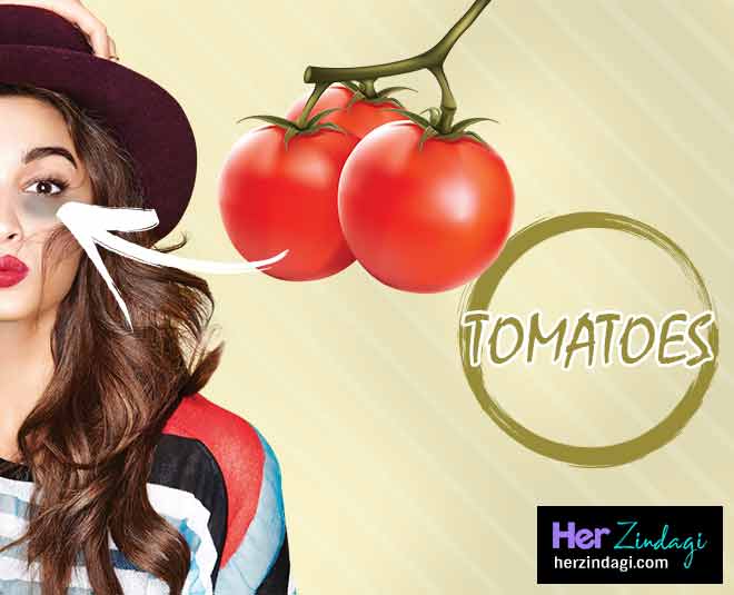 dark circle saggy skin home remedies tomato