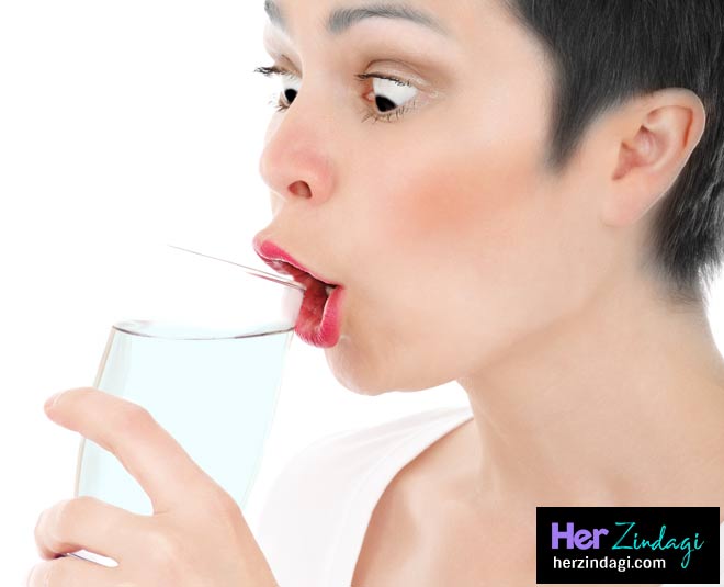 drinking water health inside