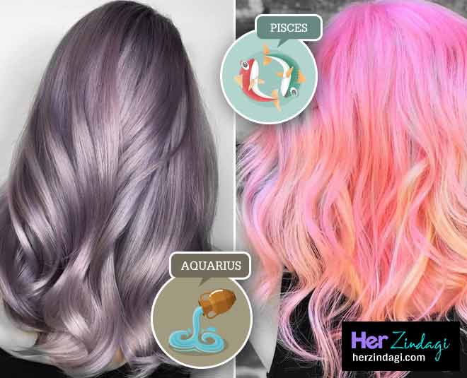 hair colour according to zodiac sign ()
