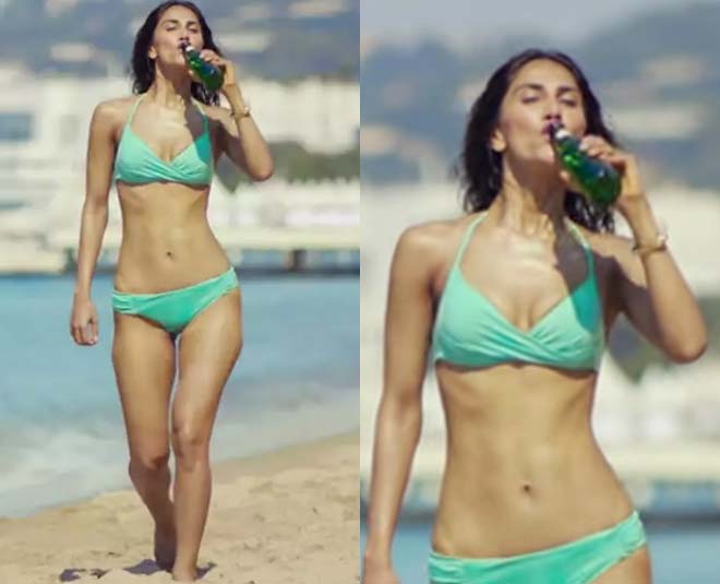 inside actress in bikini