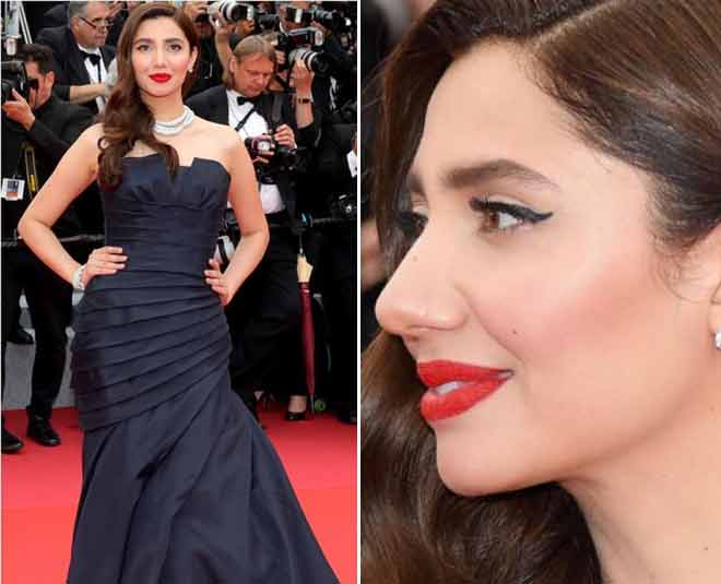 mahira khan and sonam kapoor comparison looks at cannes inside