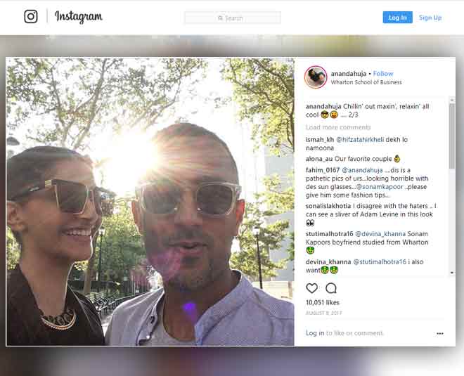 sonam kapoor anand ahuja romantic love story inside