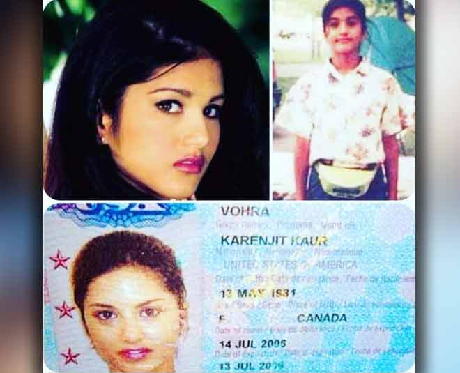 sunny leone canada card childhood