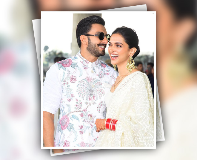 deepika padukone ranveer singh before reception look