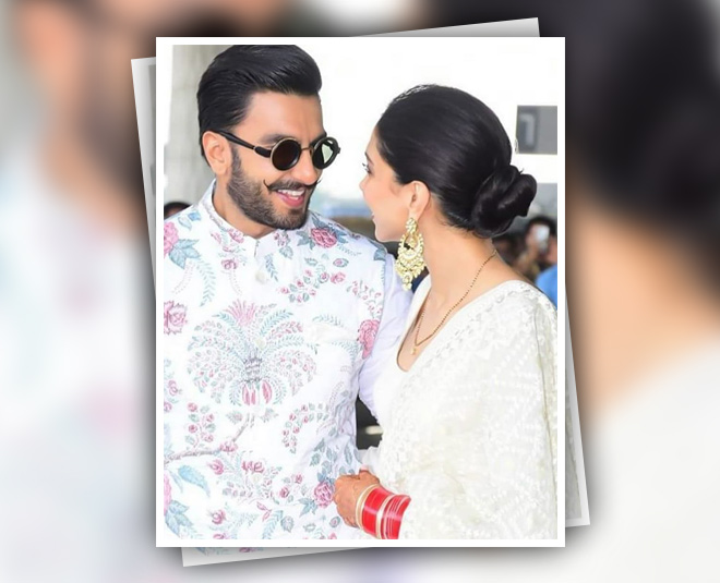 deepika padukone ranveer singh before reception look