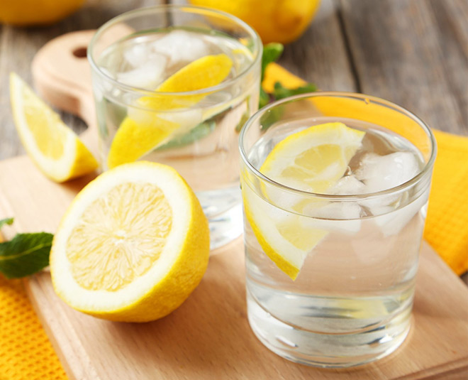 lemon water glowing skin inside