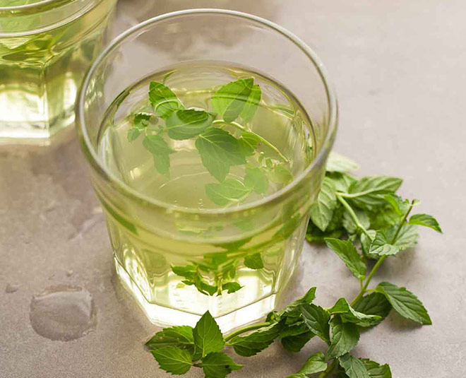 pepperment water alia glowing skin inside