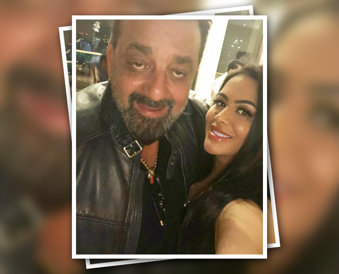 sanjay dutt with daughter trishala