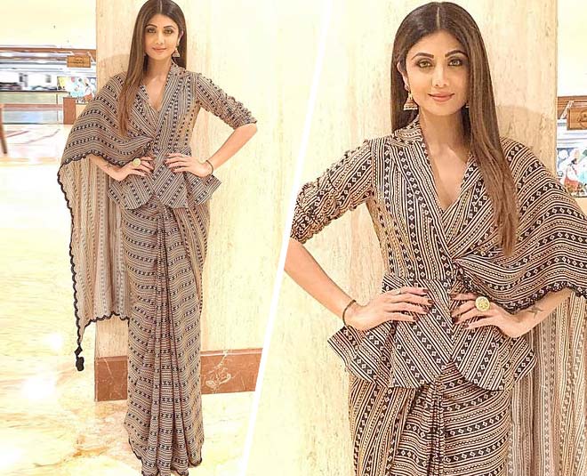 shilpa shetty bollywood actresses in saree look