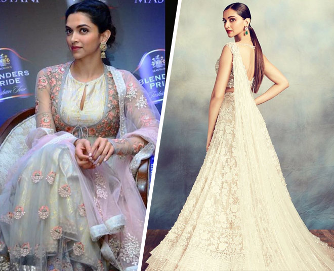 Deepika padukone traditional looks help you to choose different outfits for wedding rituals