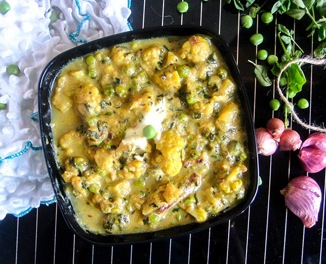 Homemade easy recipe of malai gobi