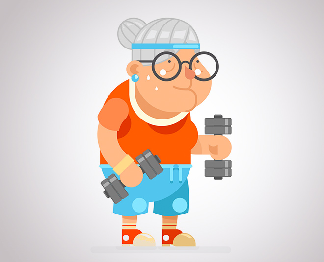 Osteoporosis exercise inside