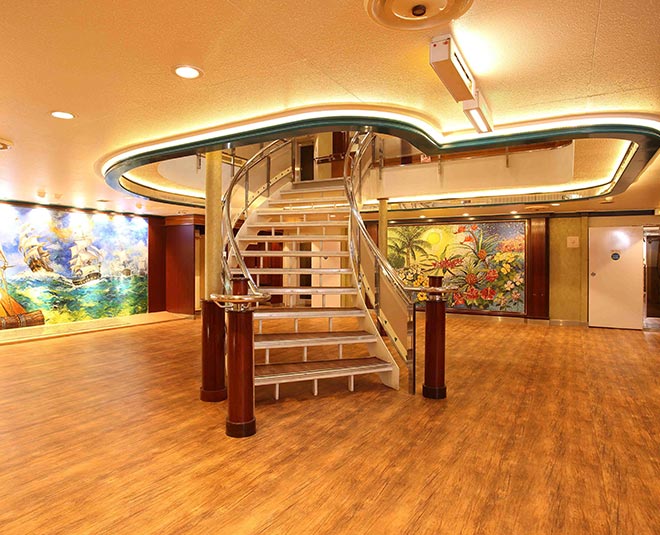 angriya cruise ship lobby inside