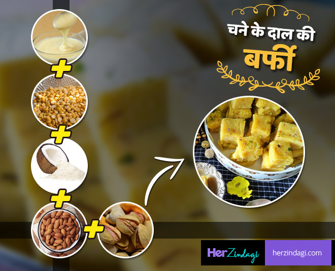 chane ke daal ki burfi inside