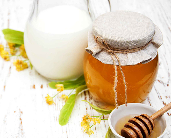 honey and milk for glowing skin inside