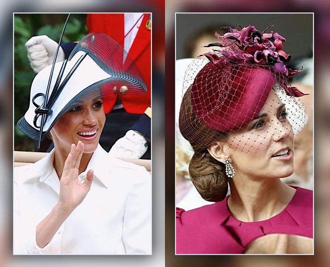 markle kate fascinators