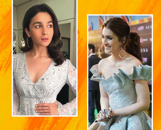 Kriti sanon hoop earring