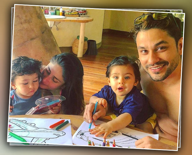 Taimur spend vacations in Maldives with his mother kareena kapoor and sister inaaya