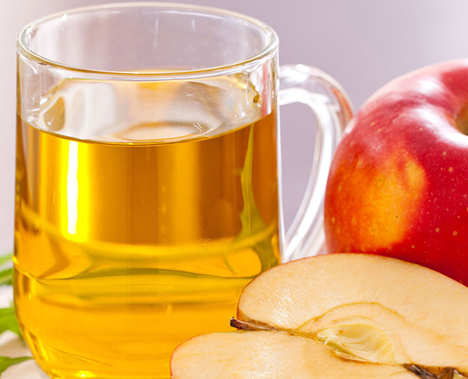 apple cider vinegar inside