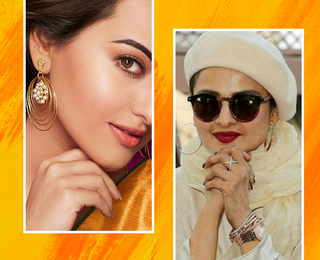 rope hoop earring sonakshi sinha
