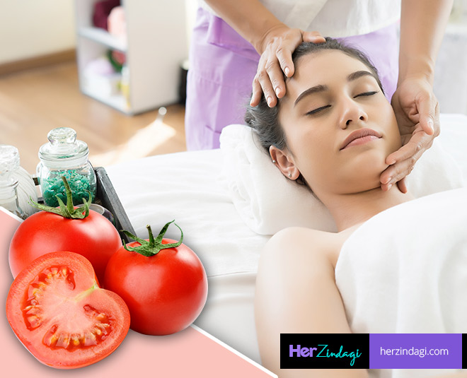 tomato face pack according to skin problem