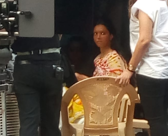 deepika padukone shooting in delhi inside