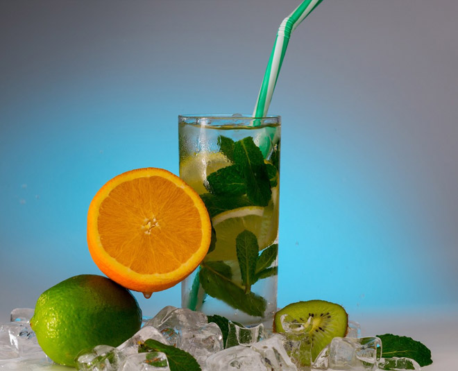 kiwi orange lemonade inside