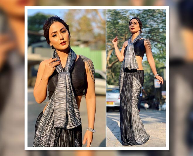 komolika black saree