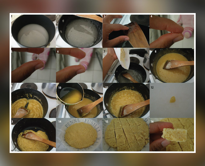 mysore pak preparation steps