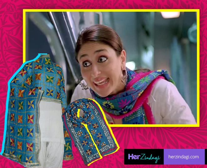 phulkari dupatta punjabi look