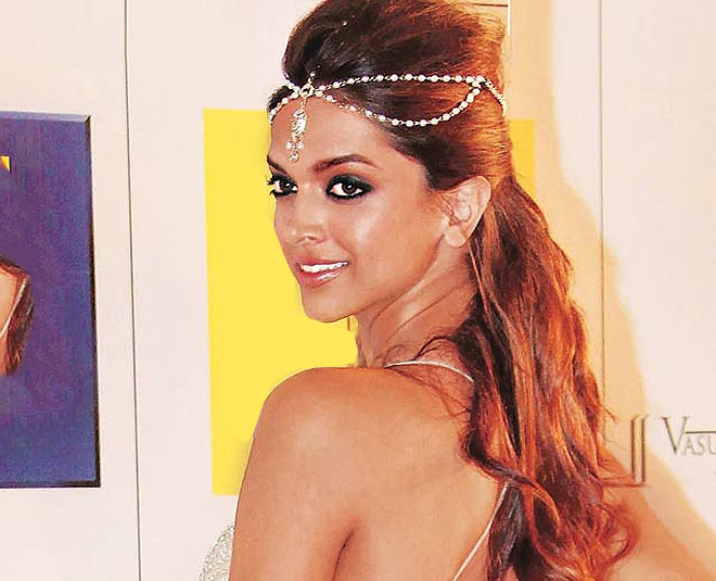 traditional old jewellery with modern dress deepika padukone